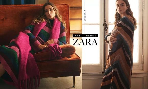 Zara 释出2017秋冬针织造型特辑